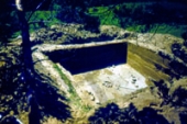 Раскоп на поселении Косая Шивера-1. Жилище из культурного горизонта 14. 1988 г.