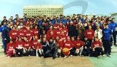 Команды ЗабГГПУ - победительницы 55-й традиционной легкоатлетической эстафеты